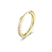 Solo pendiente Brand Mujer Scattini in Acero Zirconia 14ER051O-G - 14ER051O-G